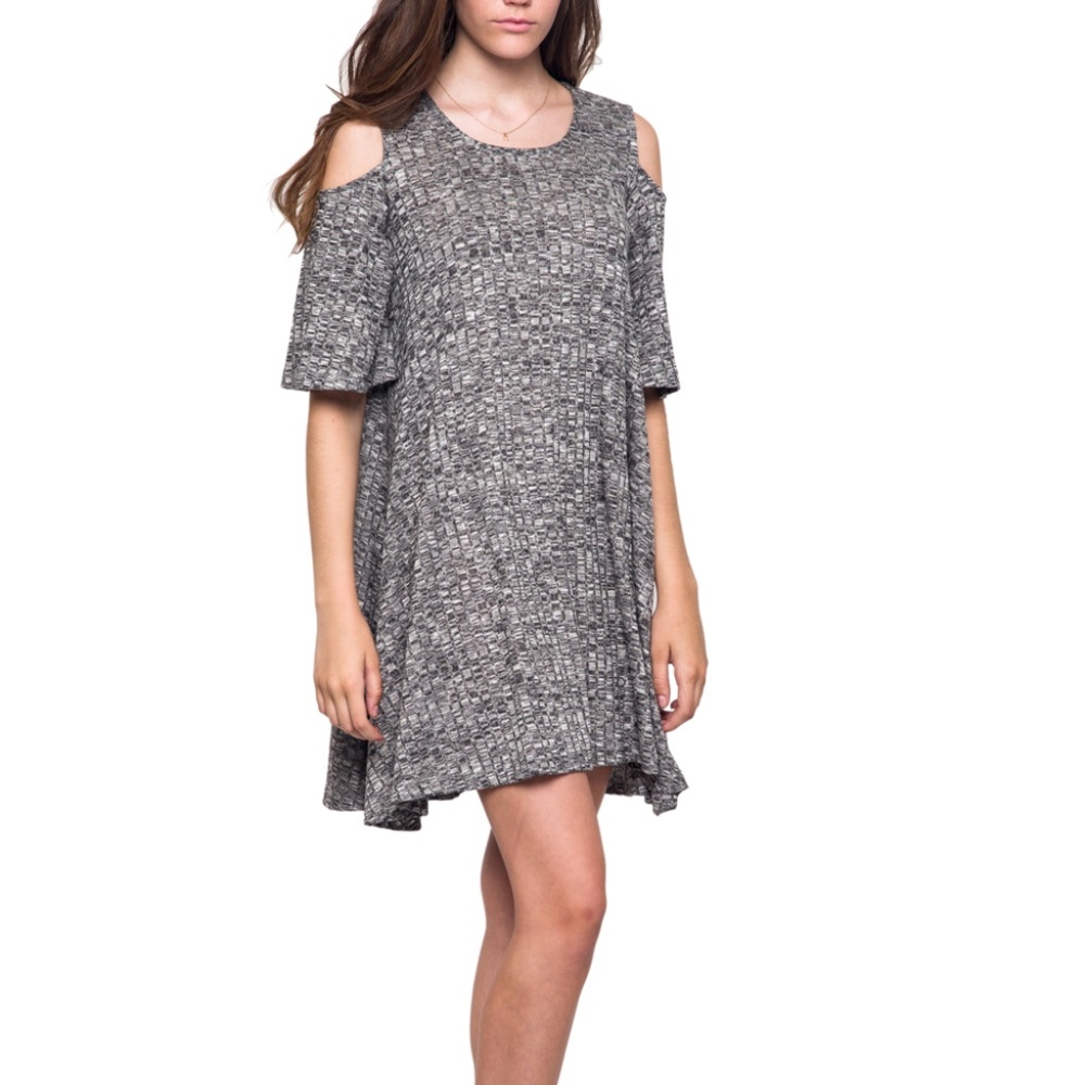 CUTOUT SWEATER DRESS - Picture 3 of 6